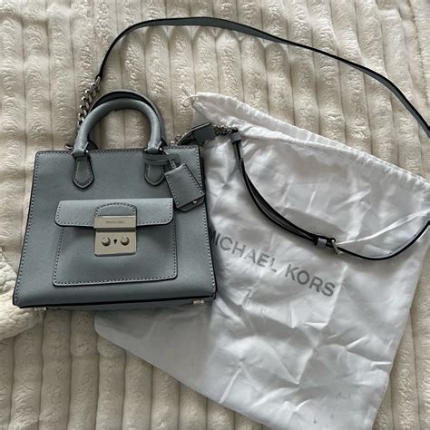 Michael Kors Bridgette Small North South Messenger Saffiano